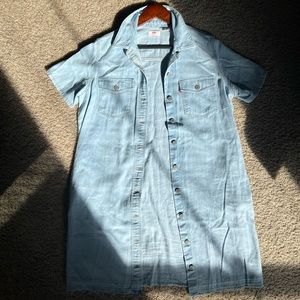 Levi’s jean’s tunic light blue color